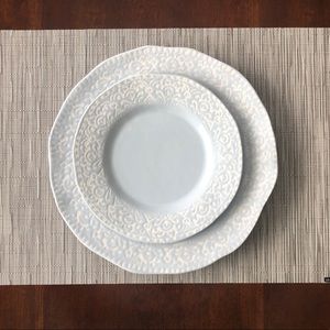 Anthropologie Bizzirri Dinner & Salad Plates -Made in Italy